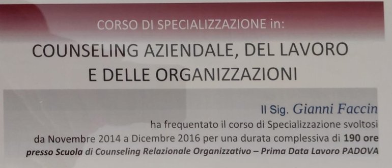 Counsellor aziendale